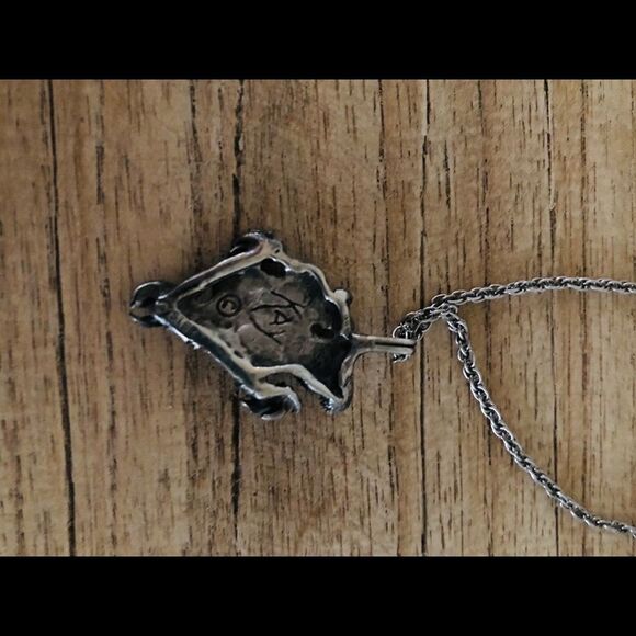 Koala Bear Silver Pendant Vintage Necklace - Picture 3 of 5